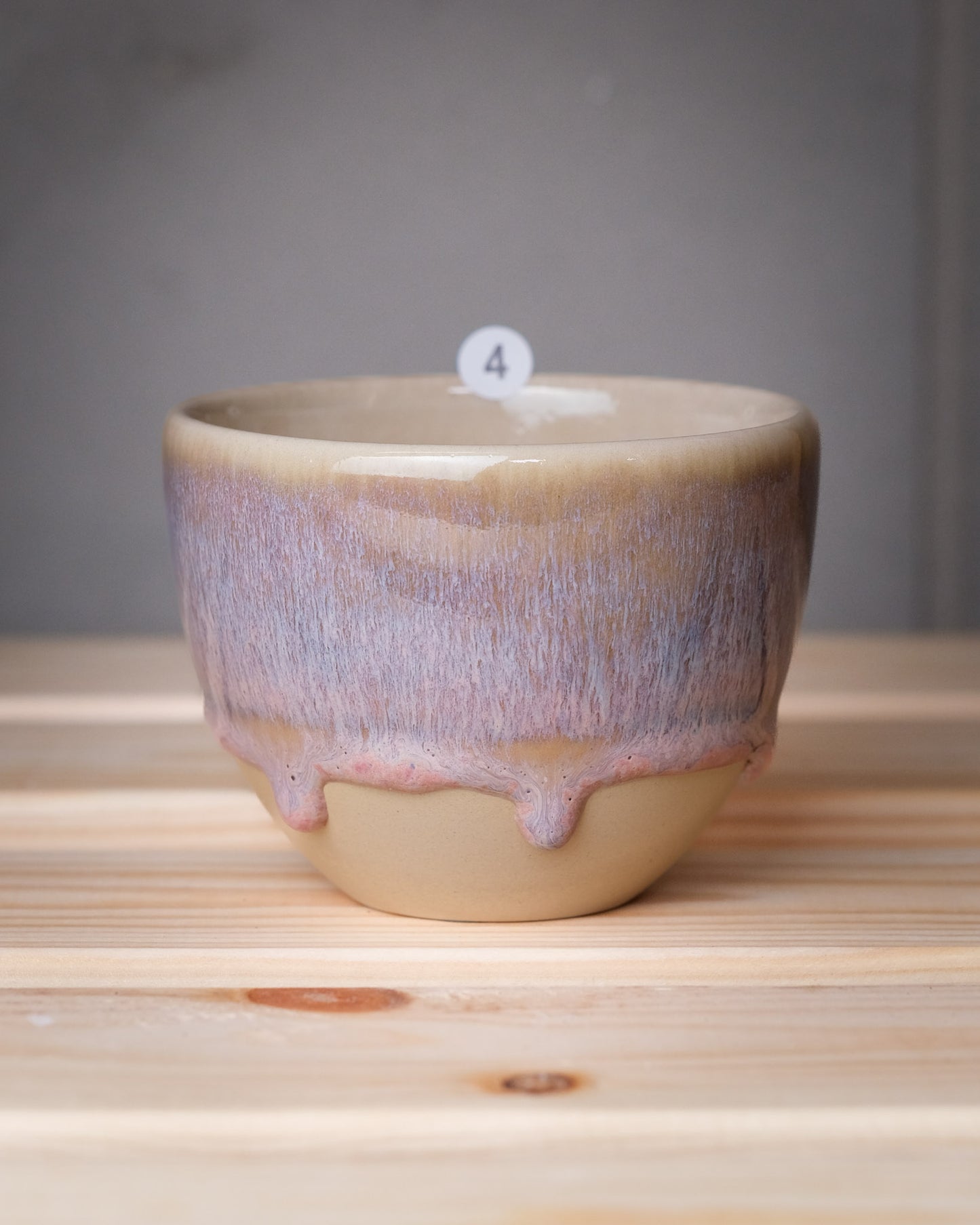 004. Cappuccino cup 200ml, light clay