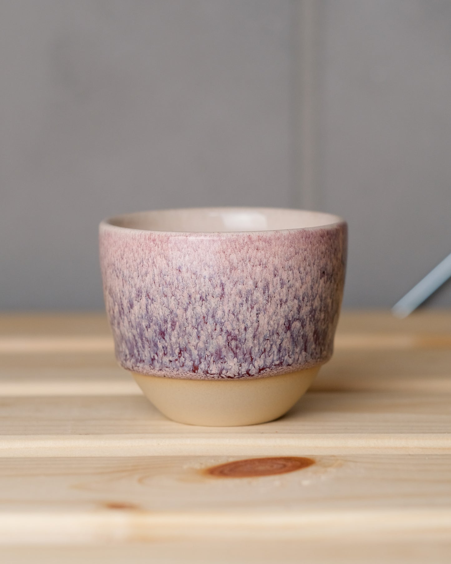 095. Espresso cup 100ml, light stoneware
