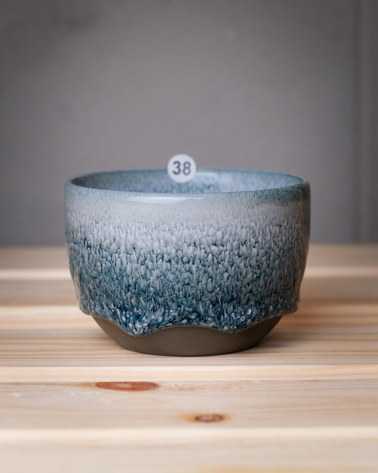 38. Cappuccino cup 180ml, shallow, slipcasted