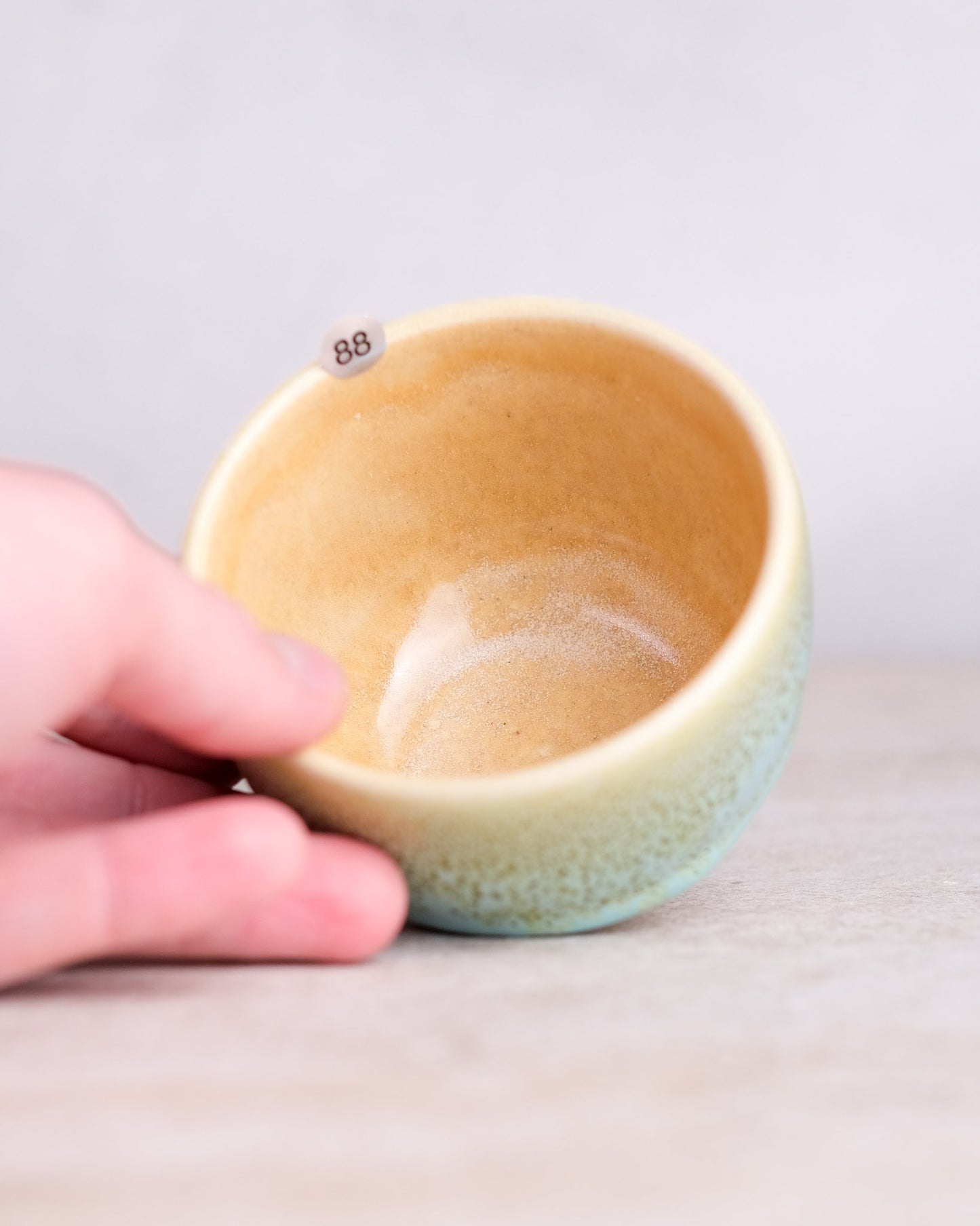 088. 160-180 ml cup, thrown, specific piece