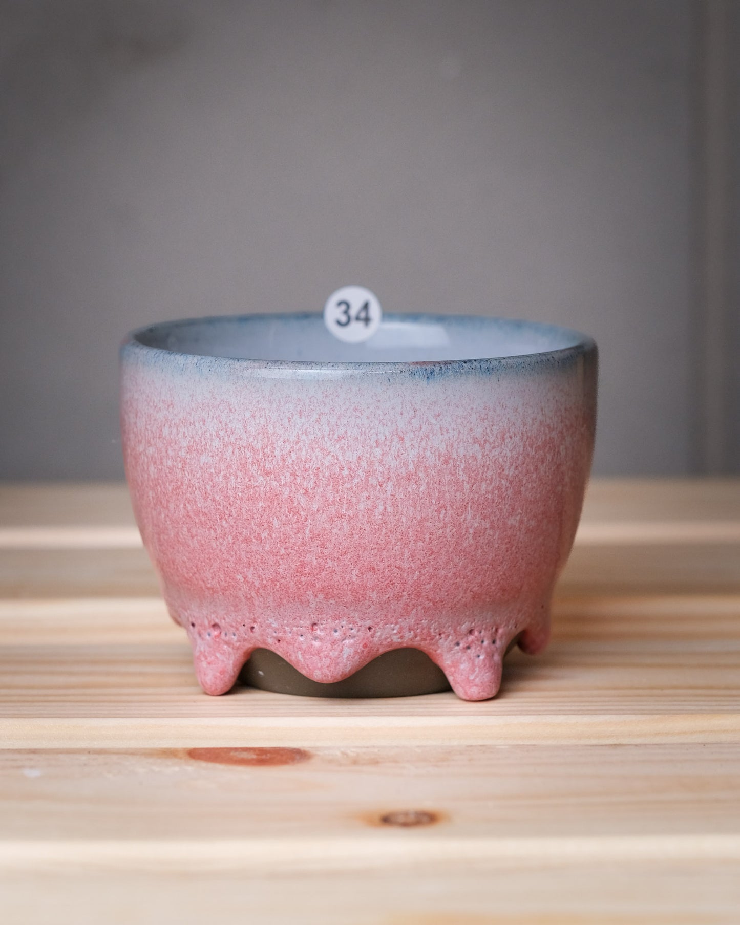 034. Cappuccino cup 200ml, V2 slipcasted, extra drippy