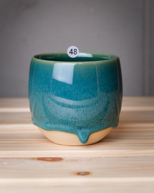 048. Cappuccino cup HIGH 180ml, slipcasted