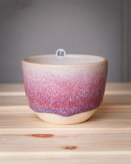 068. 180-200 ml cup, thrown, specific piece