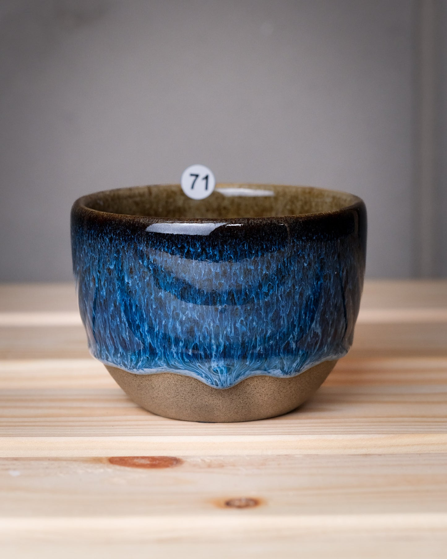 071. 180-200 ml cup, thrown, specific piece