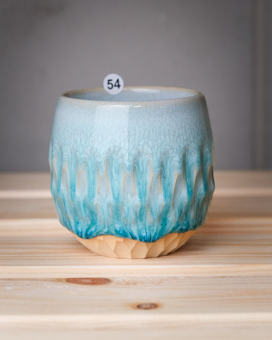 054. Carved cup 240ml, a specific piece