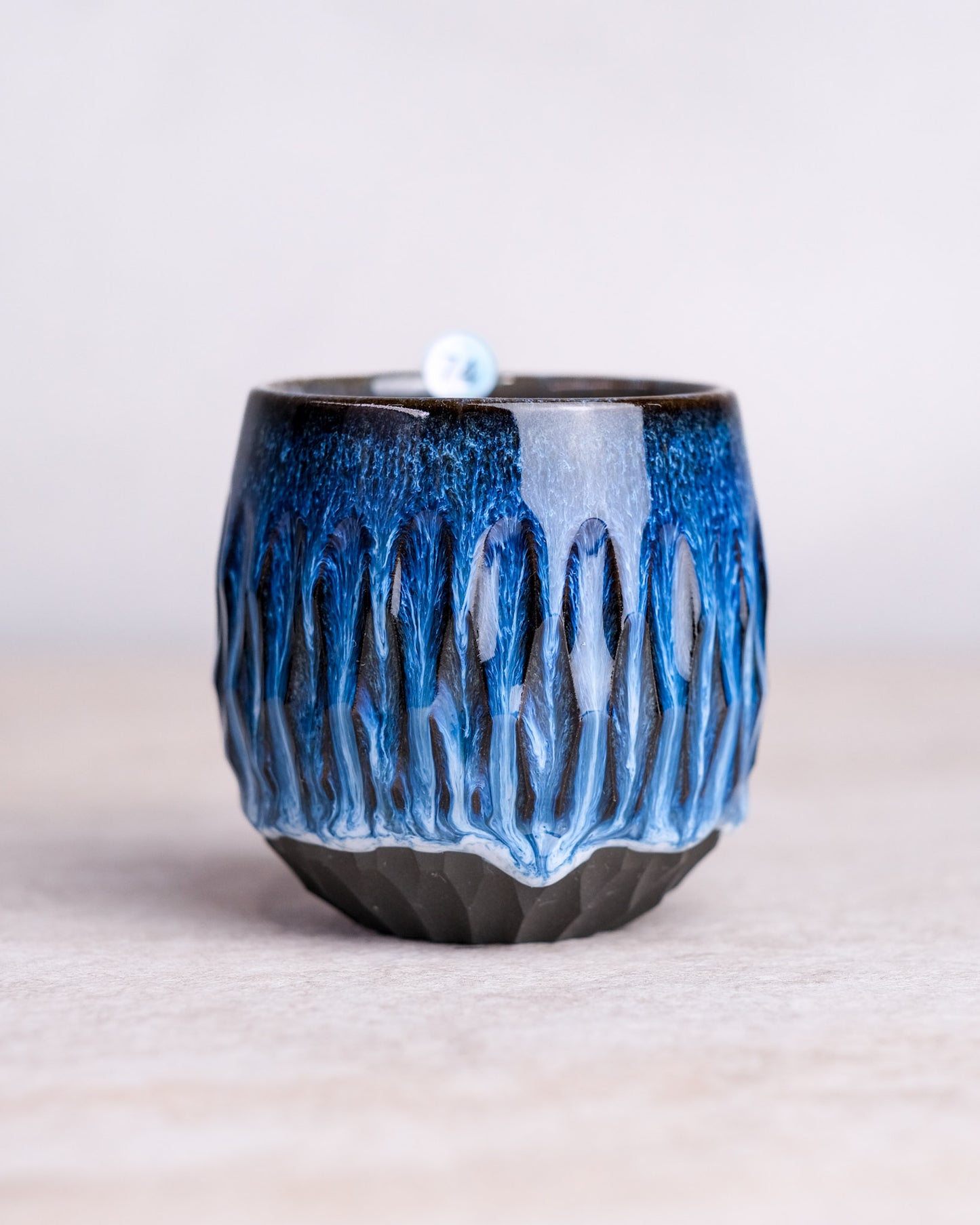 074. Carved cup 240ml, a specific piece