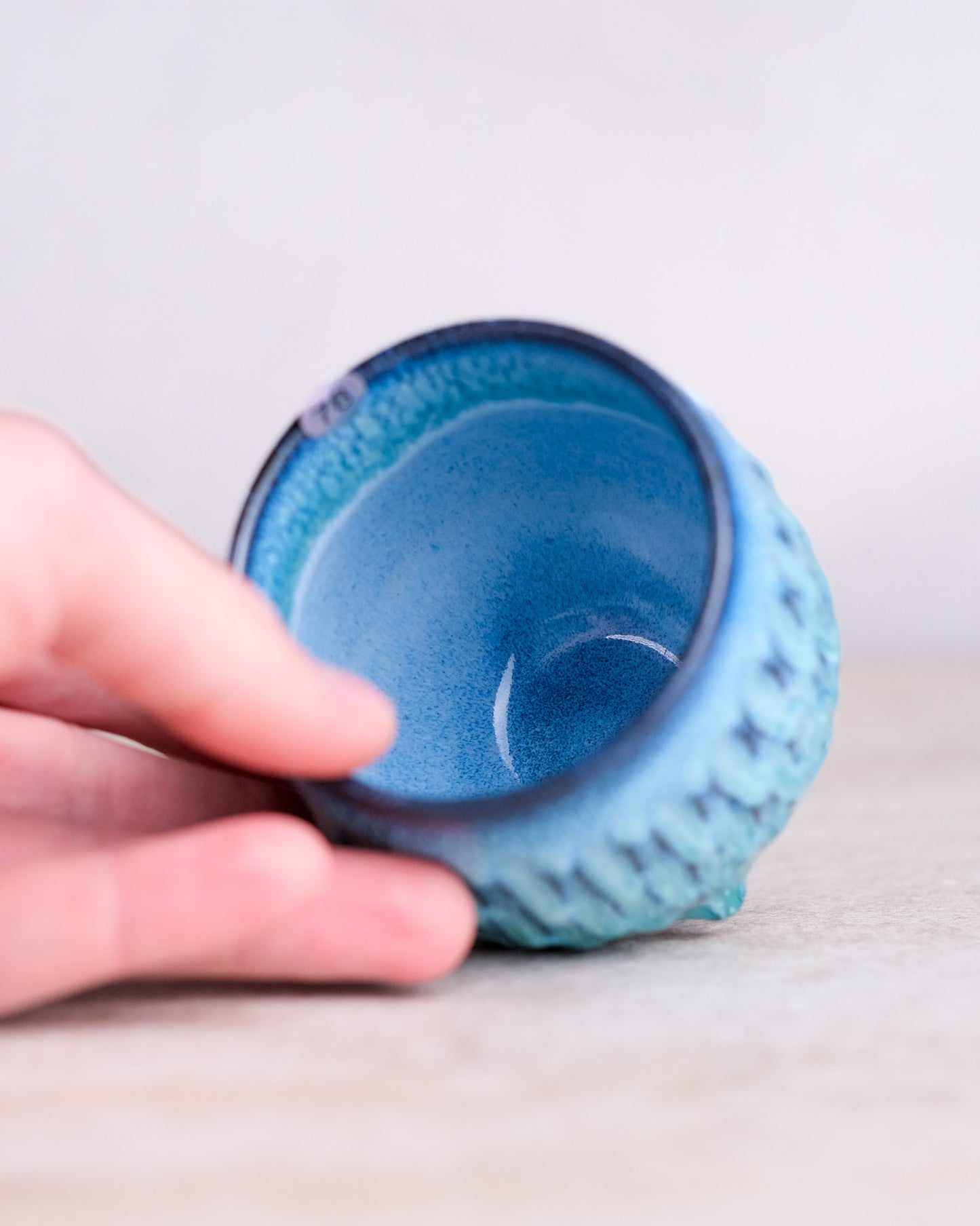 078. Carved cup 240ml, a specific piece