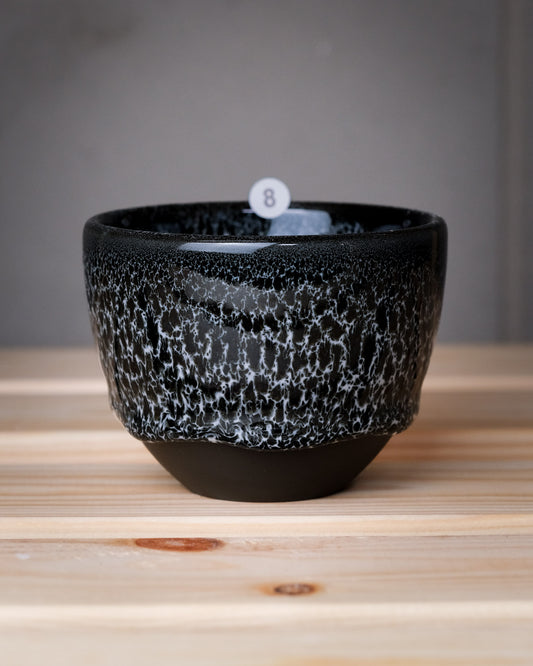 008. Cappuccino cup 200ml, dark clay