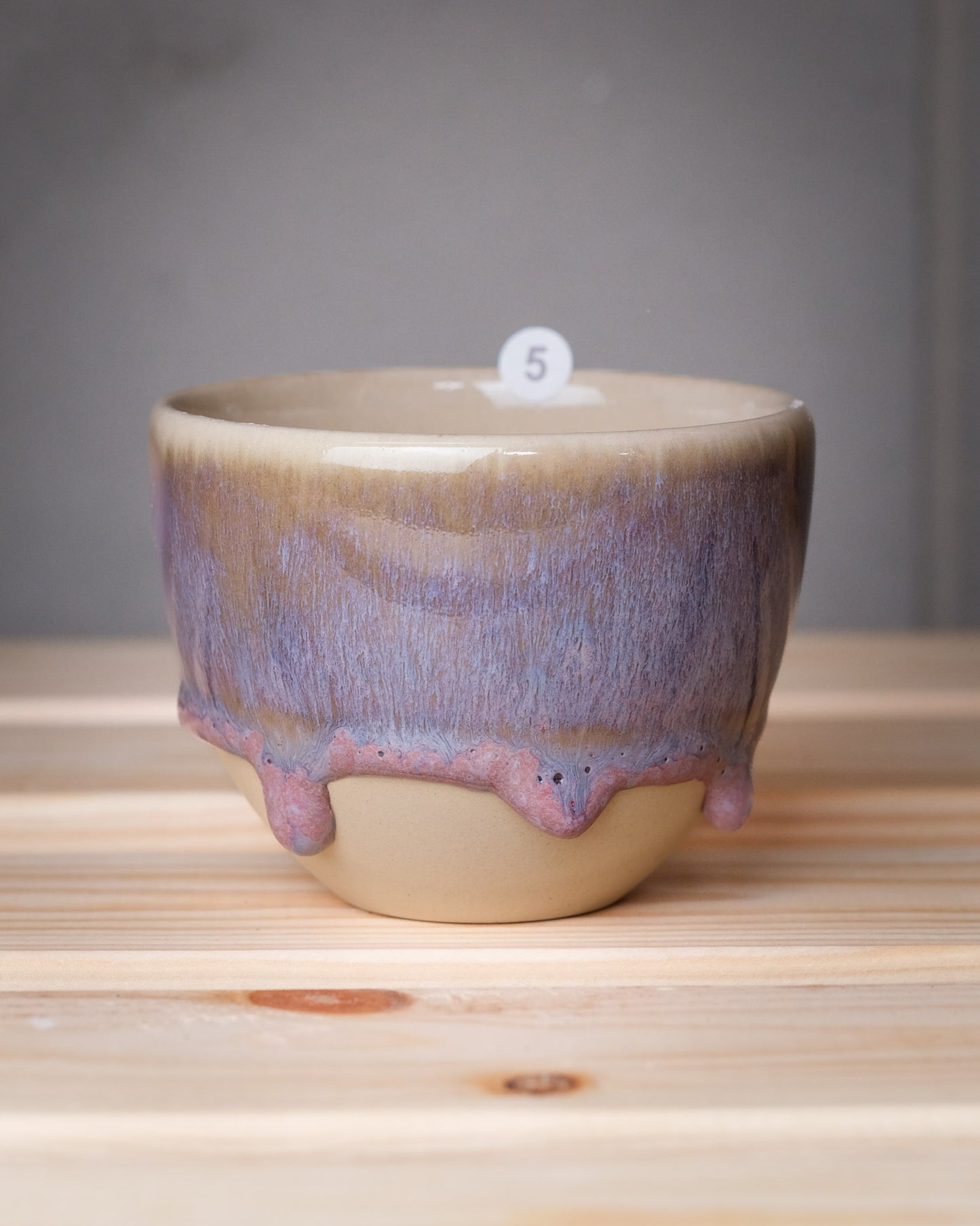 005. Cappuccino cup 200ml, light clay