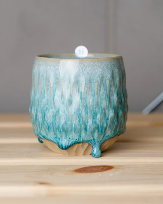011. Carved cup 240ml, a specific piece