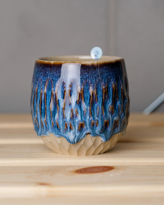 002. Carved cup 240ml, a specific piece