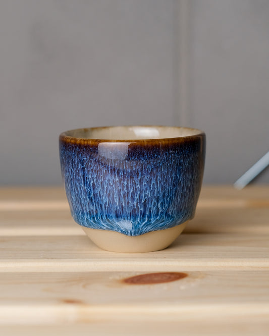 103. Espresso cup 100ml, waterfall, light stoneware