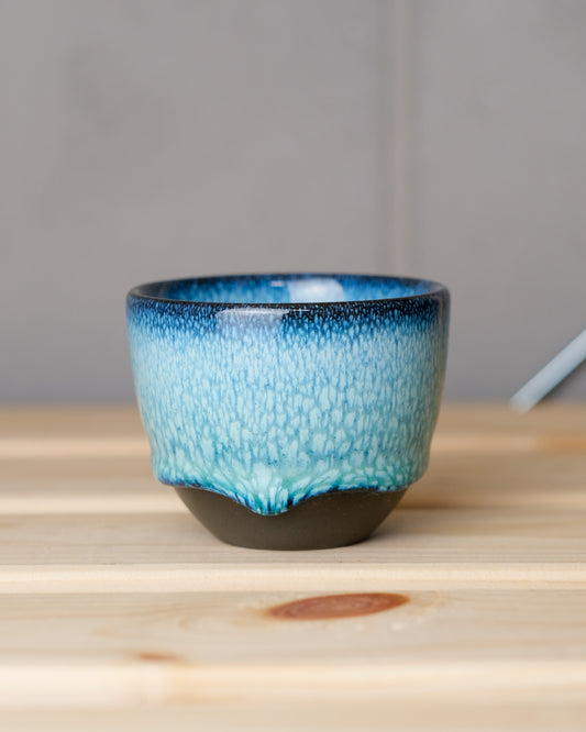 102. Espresso cup 100ml, black stoneware