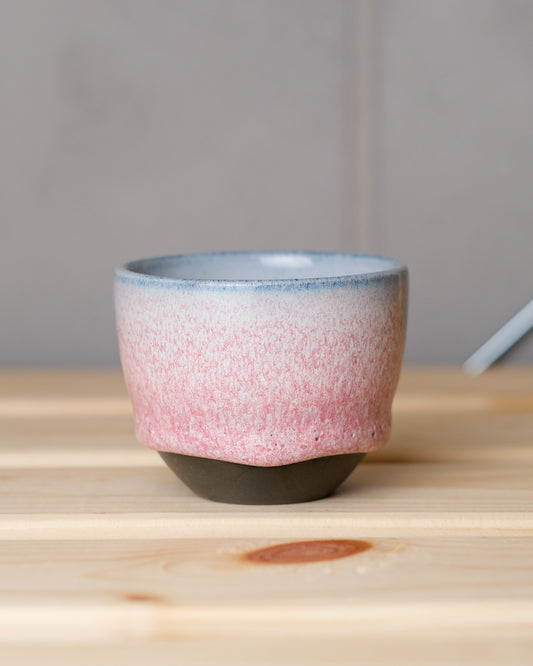 100. Espresso cup 100ml, black stoneware
