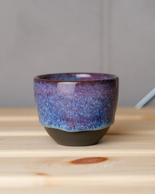 099. Espresso cup 100ml, black stoneware