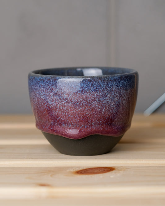 116. Cappuccino cup 200ml, dark clay