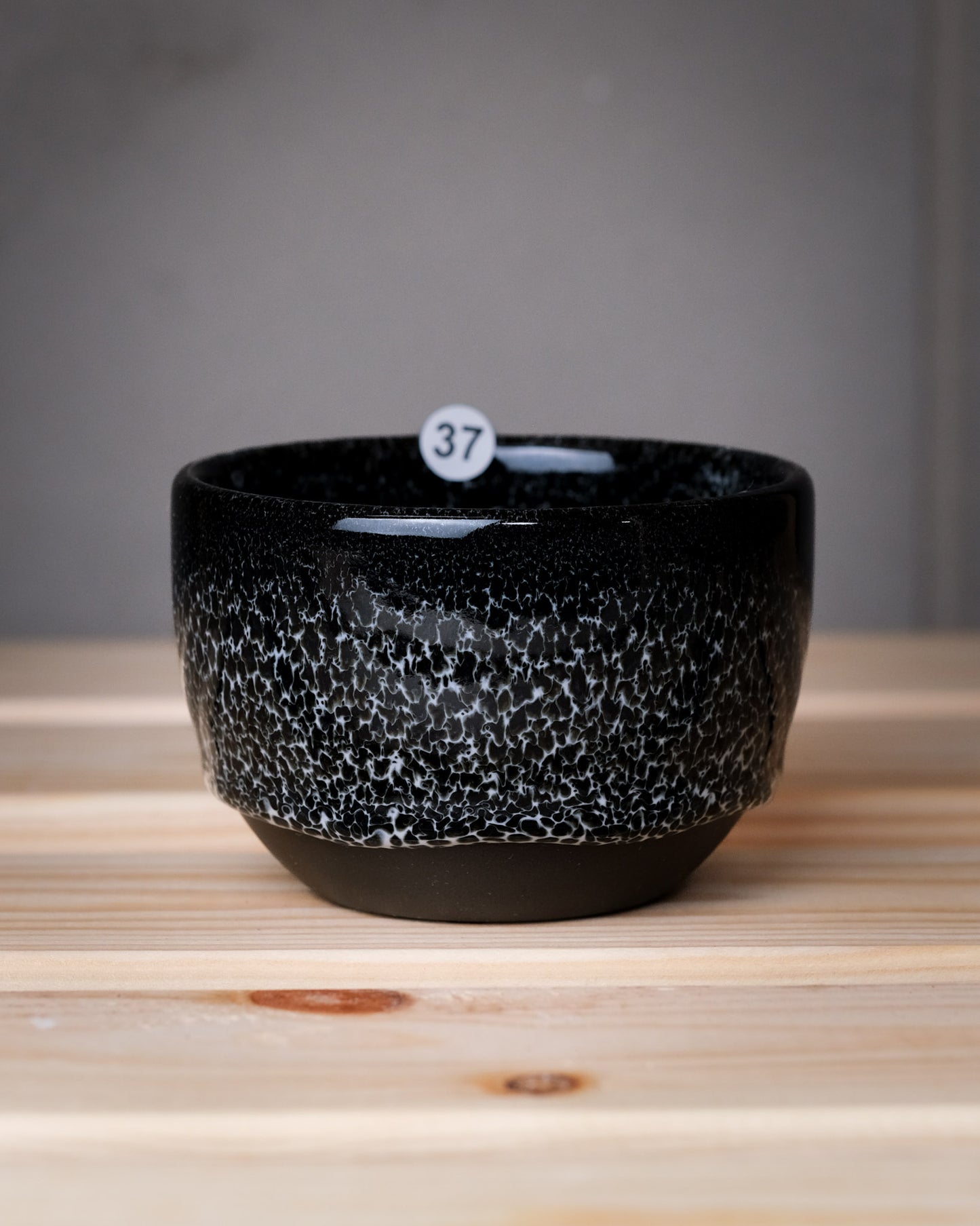 37. Cappuccino cup 180ml, shallow, slipcasted