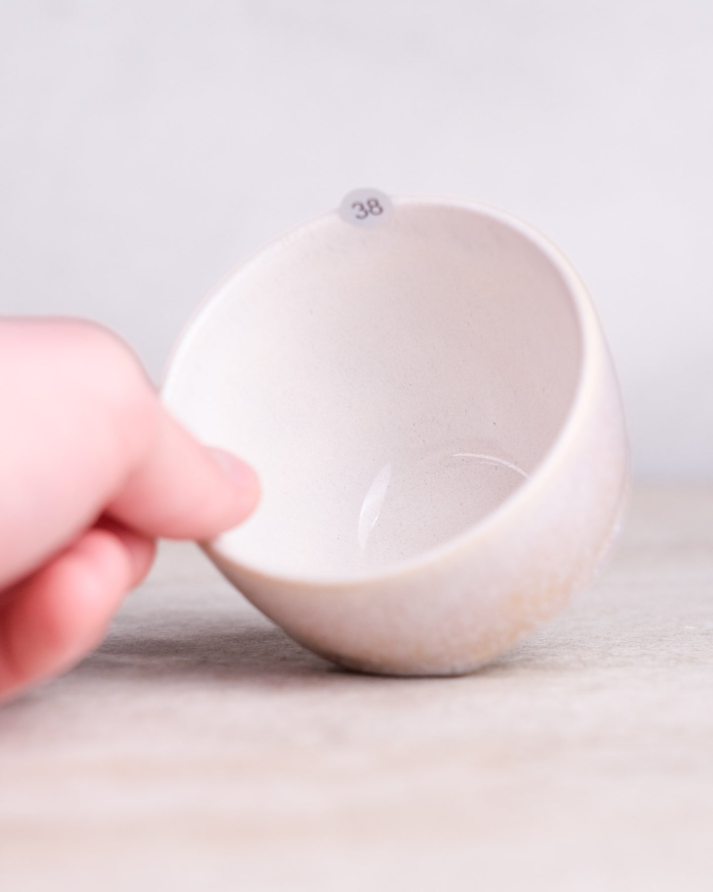 038. Cappuccino cup 180-200ml, V2 slipcasted